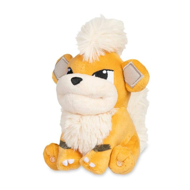 Growlithe Sitting Cuties Plush - 5 ¼ In.