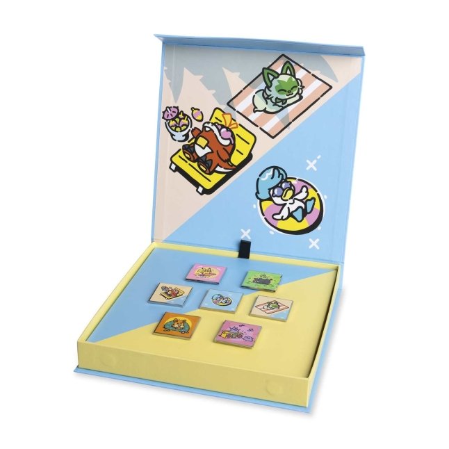Pokémon Lazy Summer Pin Box Set (7-Pack)