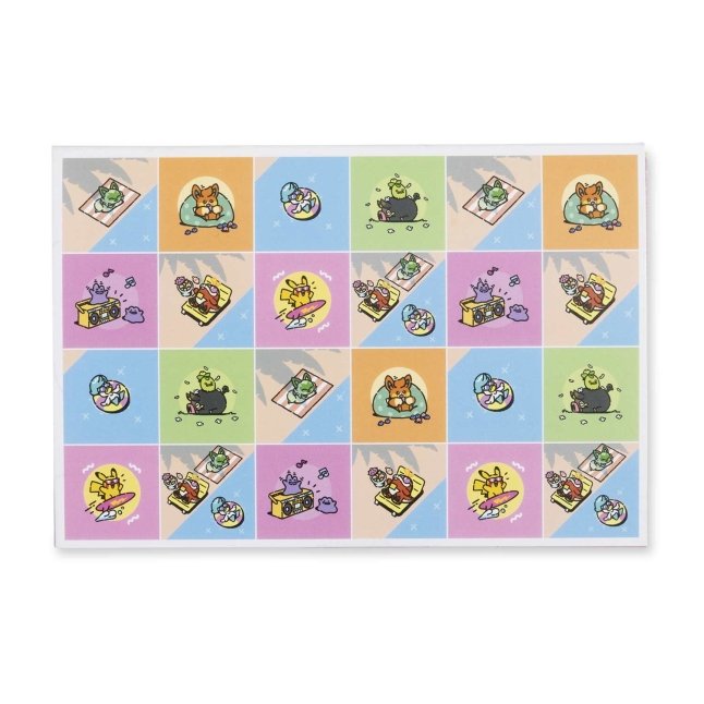 Pokémon Lazy Summer Postcards (8-Pack)