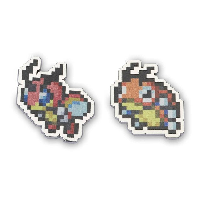 Ledyba & Ledian Pokémon Pixel Pins (2-Pack)
