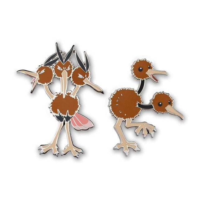 Doduo & Dodrio Pokémon Pins (2-Pack)