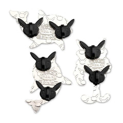 Three-Pin Set: Finizen, Palafin & Palafin (Hero Form) Pokémon Pins