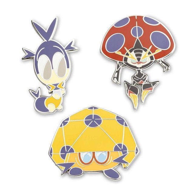 Three-Pin Set: Blipbug, Dottler & Orbeetle Pokémon Pins