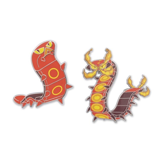 Sizzlipede & Centiskorch Pokémon Pins (2-Pack)